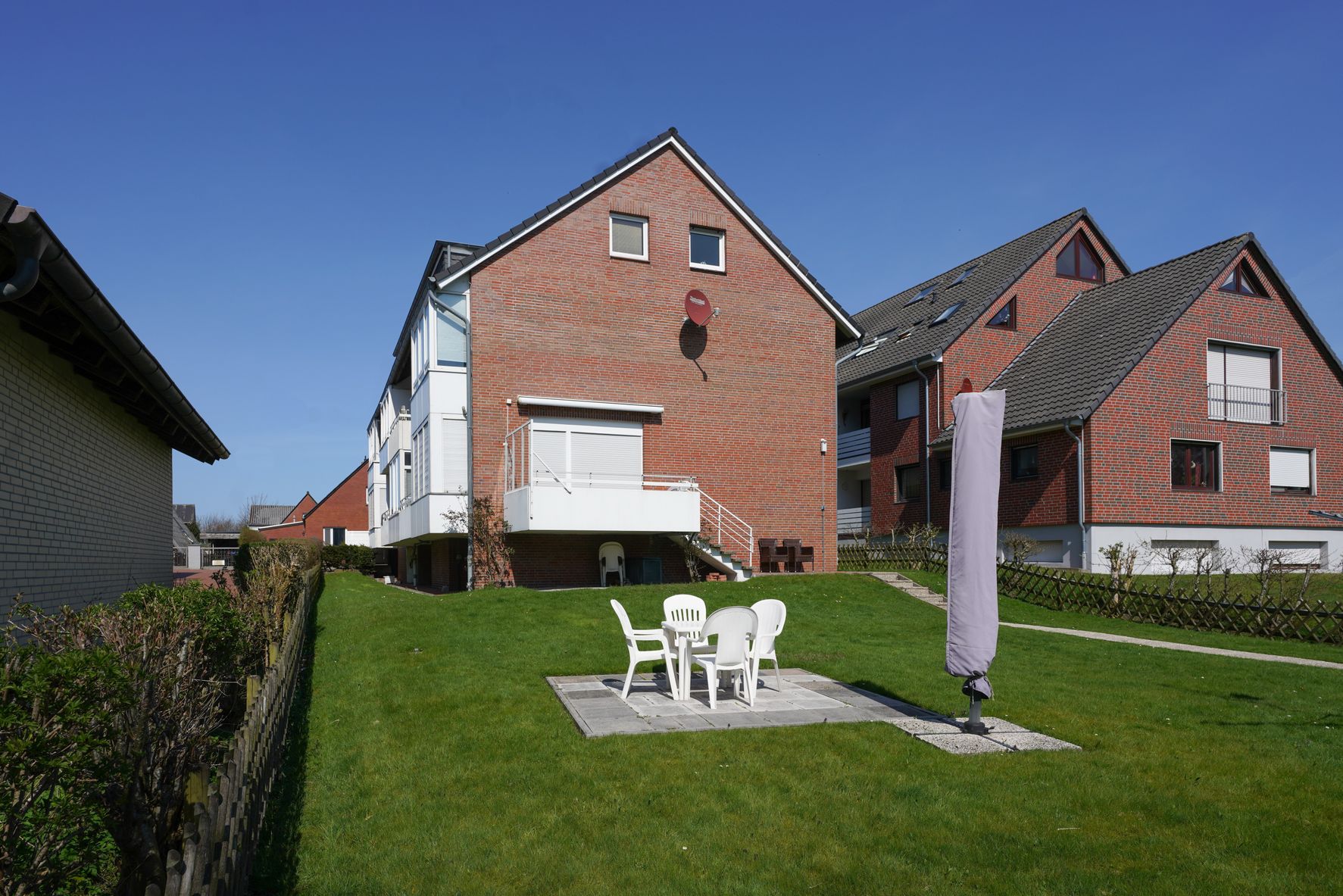 Willkommen in der Ferienwohnung Strandkörbchen im Haus